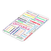 Gymnastiek — Flexibele fotomagneet Magneet (Linkerzijde)