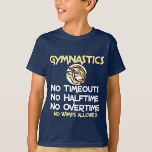 Gymnastiek Geen Wimps T-shirt