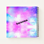 Gymnastiek Gepersonaliseerd Notitieboek (Achterkant)