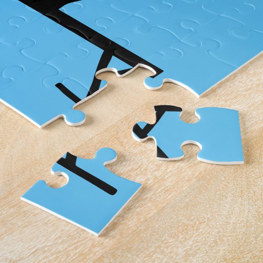 GYMNASTIEK GEPUBLICEERD MET GYMNAST OP BALANS LEGPUZZEL (Zijkant)