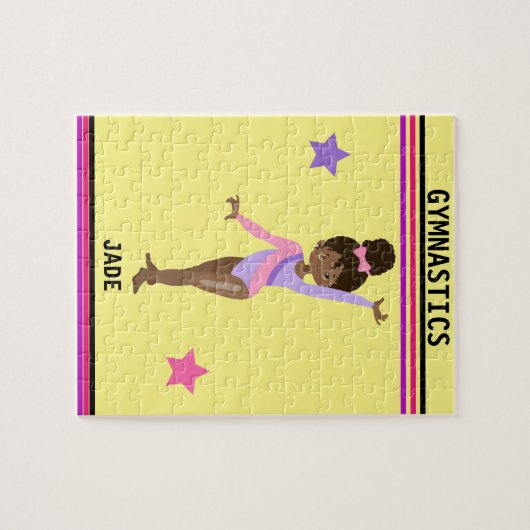 GYMNASTIEK GEPUBLICEERD VOOR MEISJES LEGPUZZEL (Horizontaal)