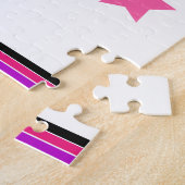 GYMNASTIEK GEPUBLICEERD VOOR MEISJES LEGPUZZEL (Zijkant)