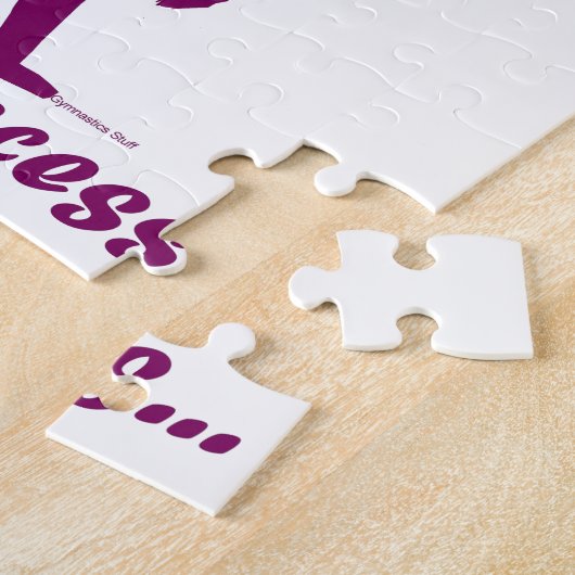 Gymnastiek Gift Legpuzzel (Zijkant)