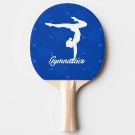 Gymnastiek Girl Blue Stars Tafeltennisbatje
