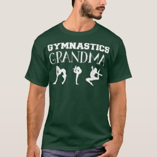 Gymnastiek grootmoeder voor grootmoeders t-shirt
