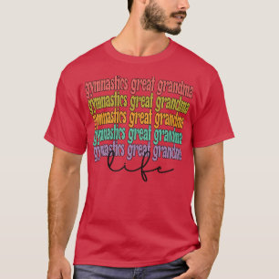 Gymnastiek Grote Gymnast Grote Oma T-shirt