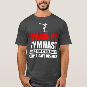 Gymnastiek Gymnast Backflip Dance Sports Funny 5 T-shirt