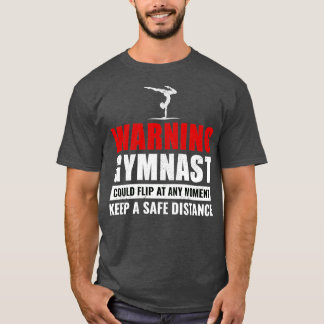 Gymnastiek Gymnast Backflip Dance Sports Funny 5 T-shirt