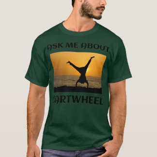 Gymnastiek Gymnast Backflip Tumbling Acrobat Fu T-shirt
