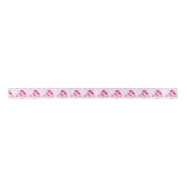 Gymnastiek: Gymnast in roze 1,5 inch Lint (Voorkant)