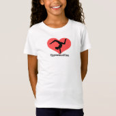 Gymnastiek hart T-shirt (Voorkant)
