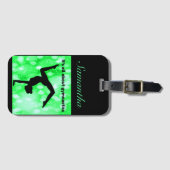 Gymnastiek - Het draait allemaal om gymnastiek Bagagelabel (Voorkant (horizontaal))