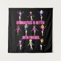 Gymnastiek is beter bij vrienden