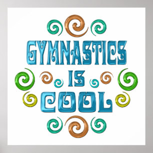 Gymnastiek is Cool Poster