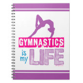 Gymnastiek is mijn leven notitieboek (Voorkant)