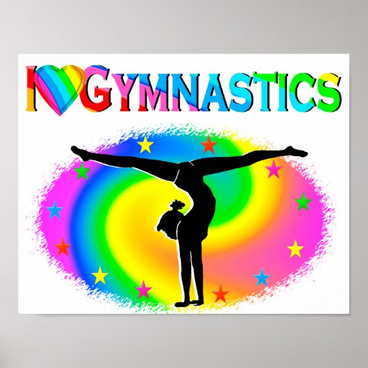 GYMNASTIEK IS MIJN LEVEN POSTER (Voorkant)