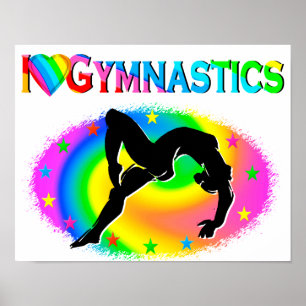 GYMNASTIEK IS MIJN LEVEN POSTER
