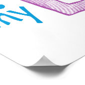 Gymnastiek is mijn leven poster (Hoek)