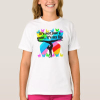 GYMNASTIEK IS MIJN LEVEN REGENBOOG ONTWERP
