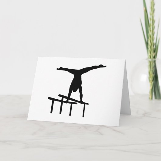 Gymnastiek Kaart (Voorkant)