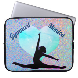 Gymnastiek Laptop Hoesje met naam Laptop Sleeve