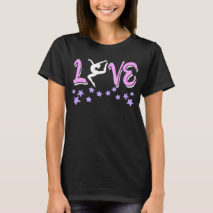 Gymnastiek liefde voor turnest-stranden of Kindere T-shirt