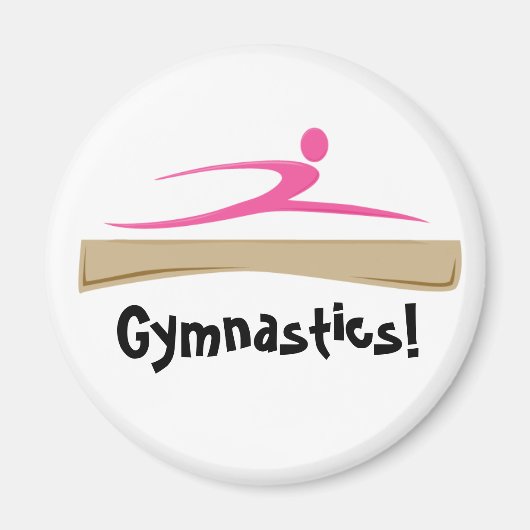 Gymnastiek! Magneet (Voorkant)