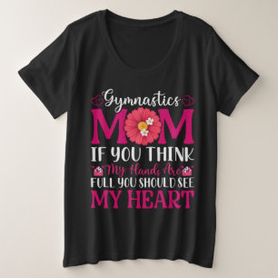 Gymnastiek mam grote maat t-shirt