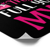 Gymnastiek mam poster (Hoek)