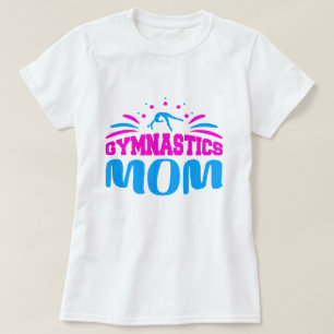 Gymnastiek mama - Trotse en ondersteunende geschen T-shirt