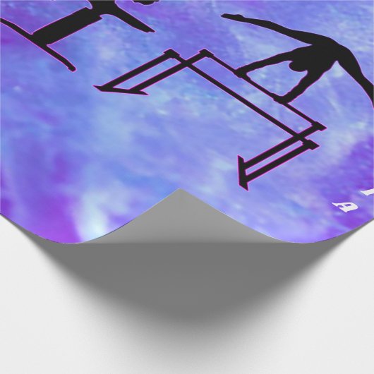 Gymnastiek Meisjes Galaxy Cadeaupapier (Hoek)