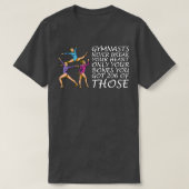 Gymnastiek Motif voor Acrobat en Gymnasts 10 T-shirt (Design voorkant)