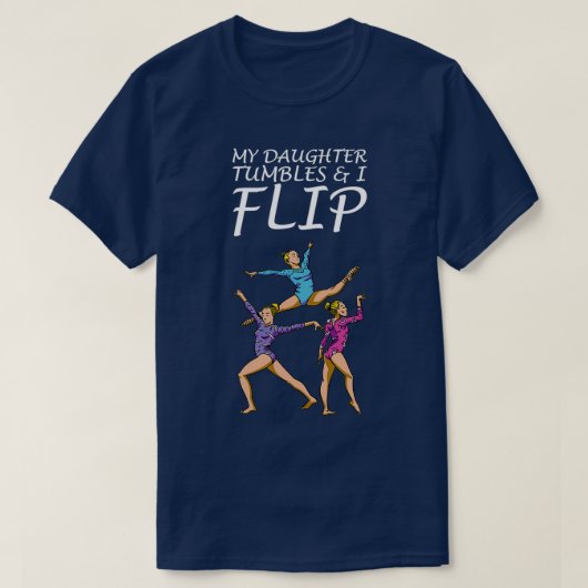 Gymnastiek Motif voor Acrobat en Gymnasts 15 T-shirt (Design voorkant)