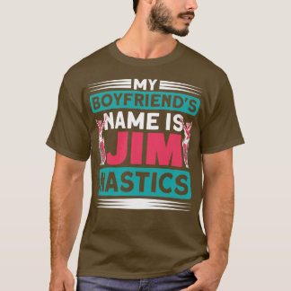 Gymnastiek Motif voor Acrobat en Gymnasts 1 T-shirt