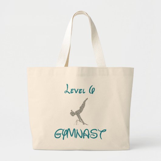 Gymnastiek Niveau 6 Gymnast Canvas tas (Voorkant)