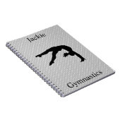 Gymnastiek Polka Dot Notitieboek (Rechterzijde)