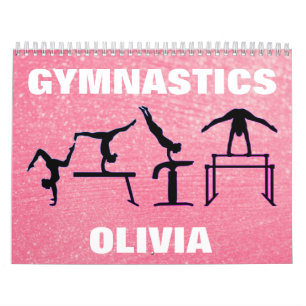 Gymnastiek Roos Roze kalender
