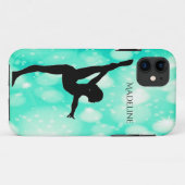 Gymnastiek Samsung Phone Case w / Naam van de Gymn (Achterkant (horizontaal))
