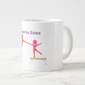 Gymnastiek Sisters Specialty Mok (Voorkant rechts)