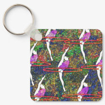 Gymnastiek Sleutelhanger voor Gymnast