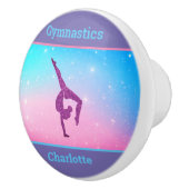 Gymnastiek Sparkle Pastel Keramische Pull Knop (Rechts)