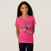 gymnastiek spatten t-shirt (Voorkant volledig)