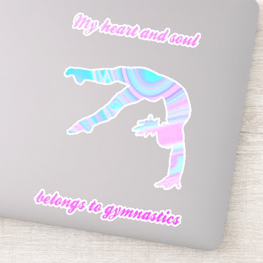 Gymnastiek Stickers (Detail)