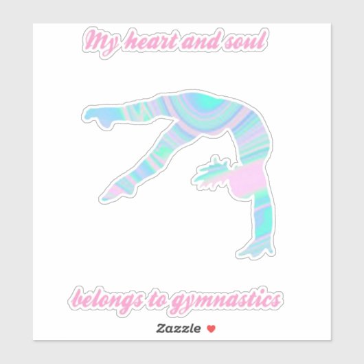 Gymnastiek Stickers (Vel)