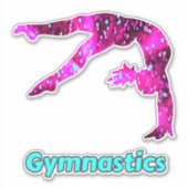 Gymnastiek Stickers voor meisjes (Voorkant)