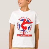 Gymnastiek T-shirt (Voorkant)