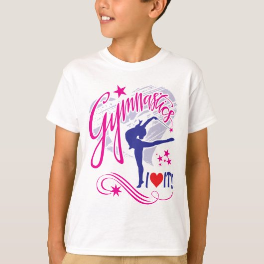 Gymnastiek T-shirt (Voorkant)