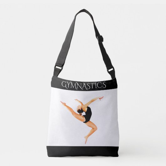 Gymnastiek tas! crossbody tas (Voorkant)