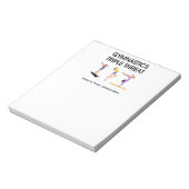 Gymnastiek Triple Threat Notitieblok (Gedraaid)
