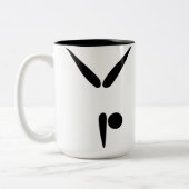 Gymnastiek Tweekleurige Koffiemok (Links)